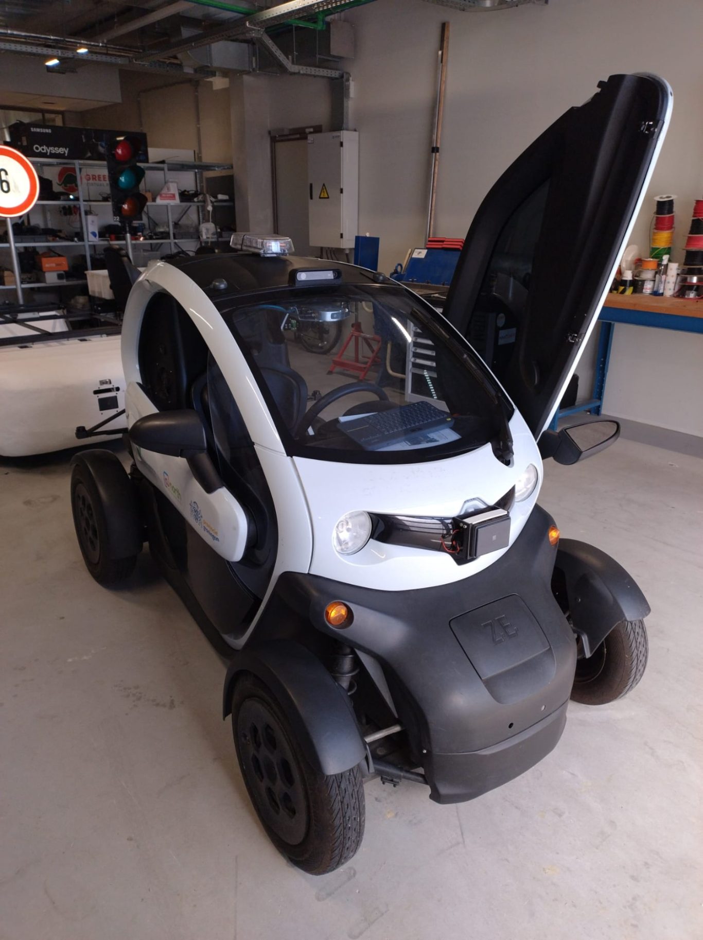 Renault Twizy - Autonoom uitgerust